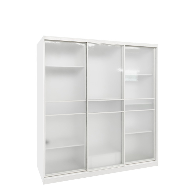 Pequeño apartamento de almacenamiento armario de montaje armario de almacenamiento ropa simple colgando armario de alquiler del hogar dormitorio económico image 5