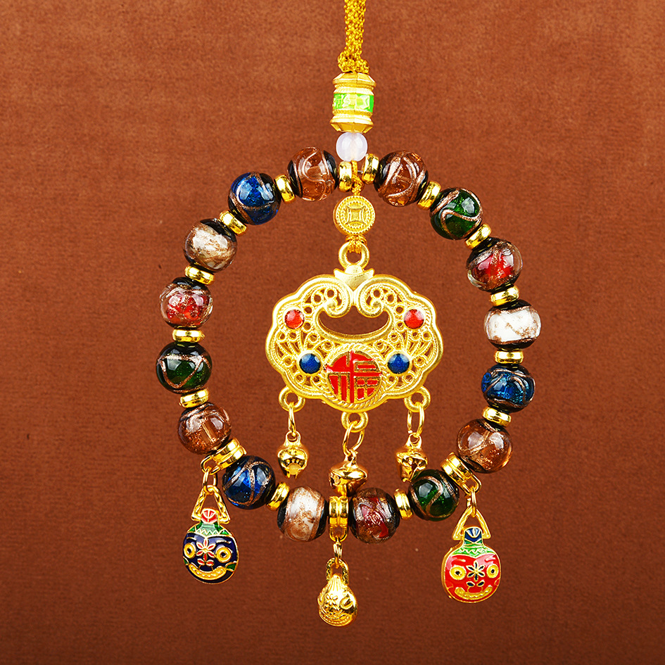 향유리 금을 삼키는 짐승 [루이자물쇠]