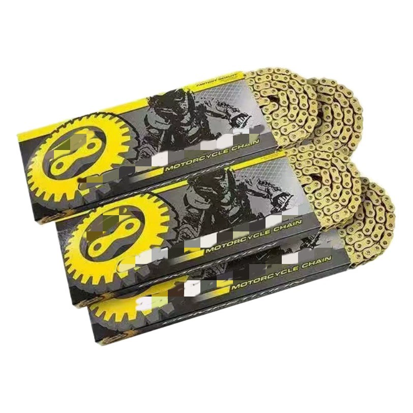 Фабрика прямой Расширенный Толстый золотой Высокое качество большой объем спортивный автомобиль мотоцикл цепь передачи 520H-120L