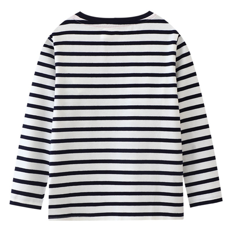 Camiseta para niños de manga larga 2023 nueva camisa de fondo para niños camiseta para niños ropa de otoño superior de una pieza