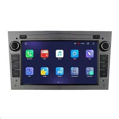 Cross-border 7-inch Opel three-color central control large screen GPS car navigator reversing image all-in-one original car style (DVD Navigation) - 116-white
