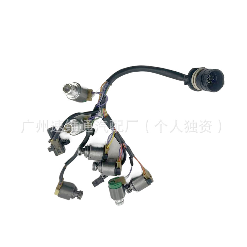 5Hp19 Transmission Solenoid Valve with Wiring Harness Set Suitable for Volkswagen, Audi, and Bmw
