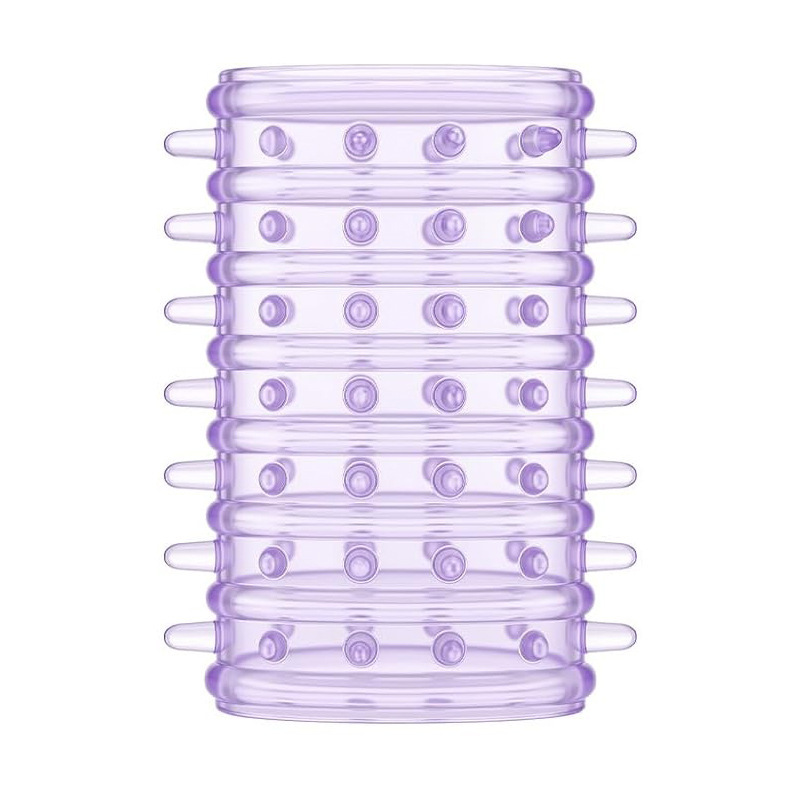 Fancy Lock Ring Series TPE Cock Ring, Slip-on Desensitizing Ring, Blue Mini Style — detail image 16