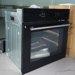 Embedded Electric Oven Gas Touch Screen Switch with Fan and Plug-In English Version European, British and American Regulations Dropshipping
