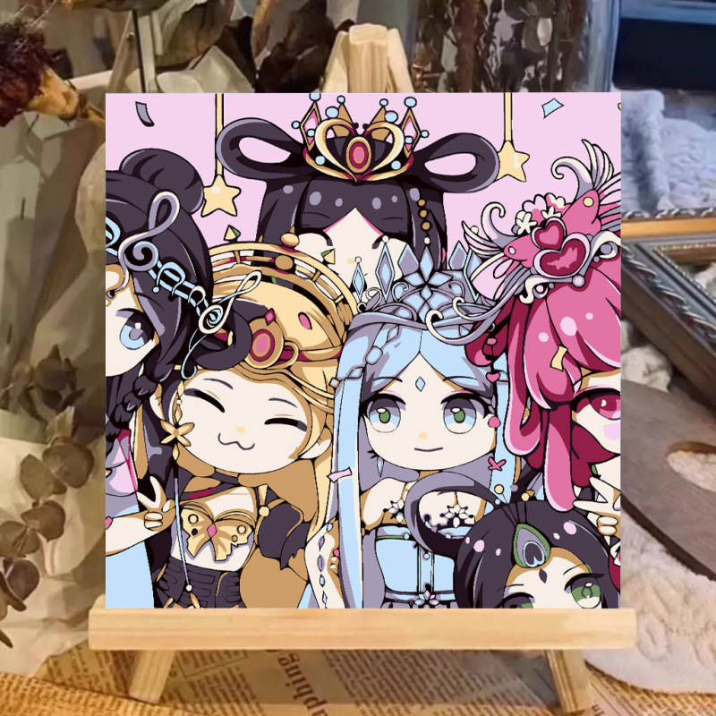蝶デジタル油絵 diy 着色油絵子供の手描き蝶装飾絵画装飾品メーカー卸売|undefined