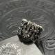 Trendy Brand Punk Cloro Ya Wide Ring High Edition Sterling Silver Old Men's and Women's Cross Tomb Sword Guardian