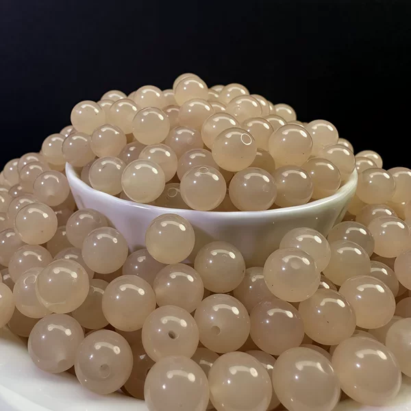 Hotan lotus root pink chalcedony