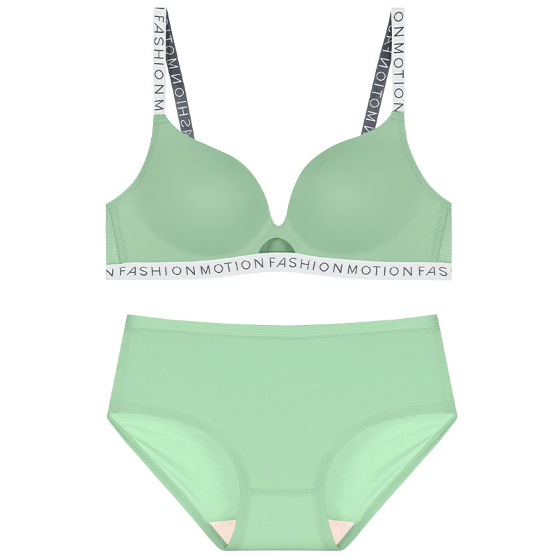 Wireless bra, push up bra, sexy set, beautiful back