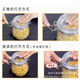 Snap Sealed Jar Transparent Grain Glass Storage Jar Kitchen Food Jar Le Buckle Sealed Jar Pericarpian Jar