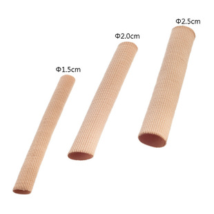 Open-Ended, Cuttable Fiber Sebs Toe Caps, Gel Toe Caps, Toe and Finger Protectors, Silicone Soft Fit
