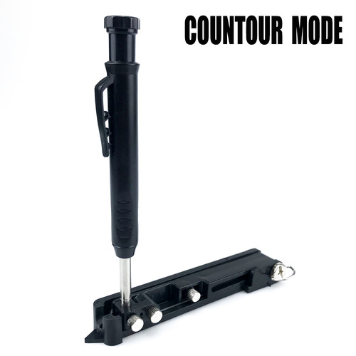 Multifunctional graffiti tool woodworking graffiti line measuring tool DIY marking contour gauge profiling gauge taker