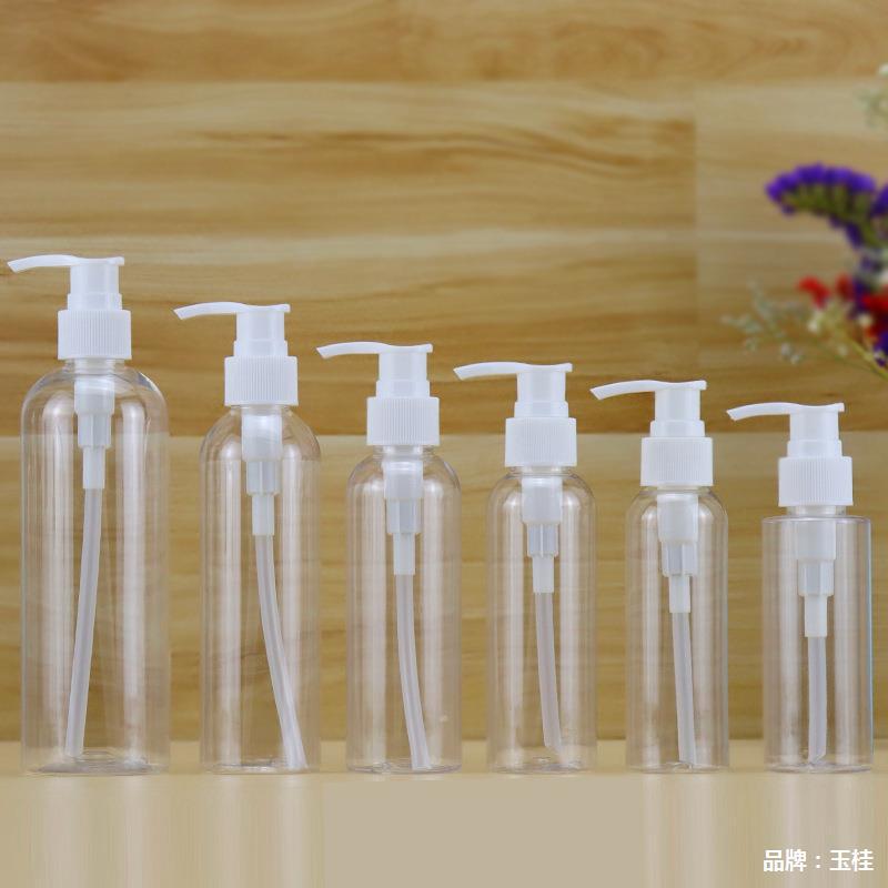 洗手液瓶洗发水分装瓶圆肩300m厂家按压瓶身体l直供乳液瓶沐浴露