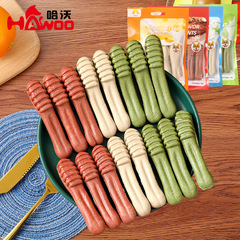 Pipitiao Pet Dental Chewing Bone Bagged Mint Milk Beef Toothbrush Chewing Bone 90g Abrasive Chewing Bone Snack
