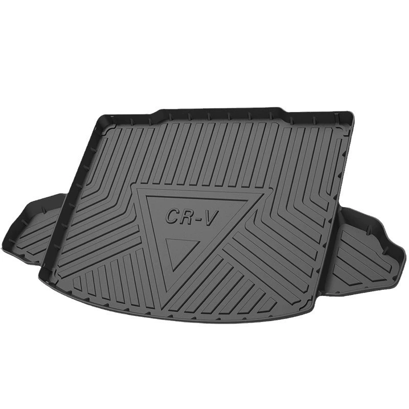 Коврик в багажник (Honda CR‑V) CRV 3D с высоким ободом, точная подгонка, 100×90 см, совместим с моделями 2007–2025