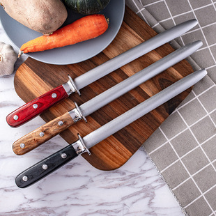 Quick Sharpening Rod Emery Sharpening Rod High Carbon Steel Kitchen Tools Stainless Steel Knife Professional Slaughter Knife Stone