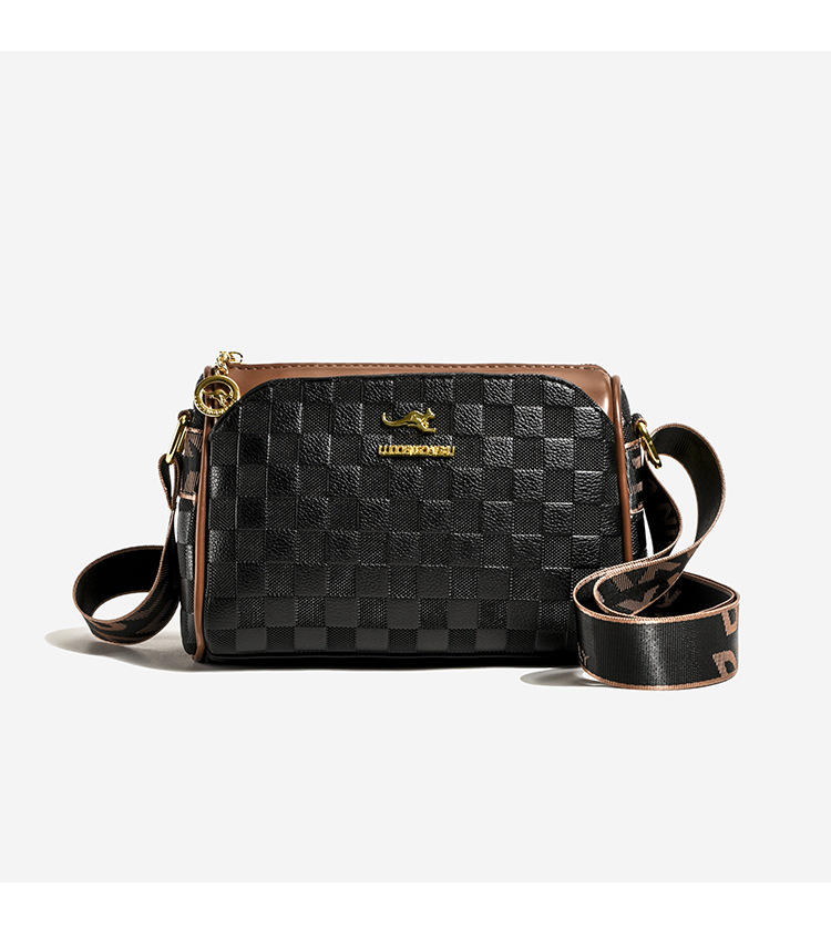 Shoulder Bag for Women New Fashion Top Quality Embossed Vintage Classic Crossbody Bag Versatile Wide Shoulder Strap Pillow Bag_voghion.com