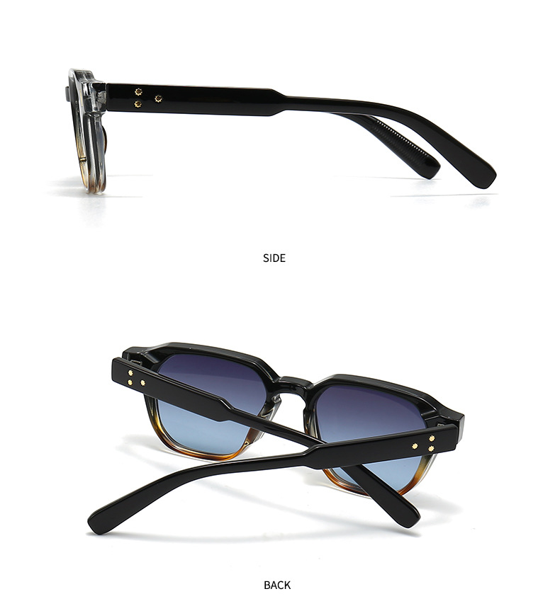 Commerce extérieur transfrontalier européen et américain à monture étroite LUNETTES DE SOLEIL à la mode, tir de rue, charme moderne, rétro LUNETTES DE SOLEIL 3406_voghion.com