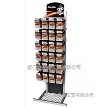 铁质挂钩展示陈列架节能灯展示架电池展示架货架手提灯白炽灯展架