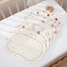 天天新生儿云片枕a类柔软透气吸汗婴幼儿纯棉枕头定型枕0高度四季