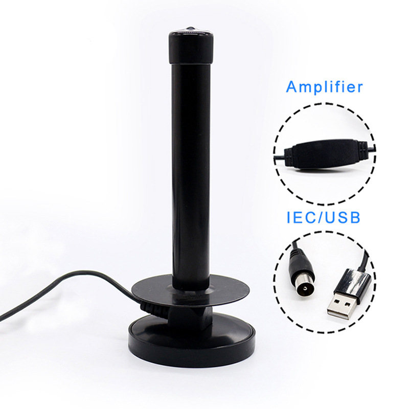 数字电视天线 HDTV DTMB DVB-T ISDB 高增益磁吸盘天线