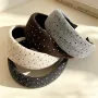 宽边小众百搭针织头箍