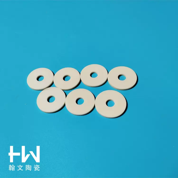 氧化铝99瓷 陶瓷圆片 陶瓷环 陶瓷圈 陶瓷垫片绝缘性耐磨性电子
