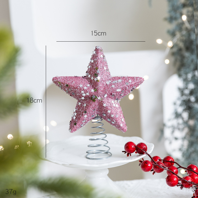 クロスボーダー新しいクリスマスピンクフォーム装飾ペンダントパールコットンスパンコールリボンレターブランド装飾品アクセサリー|undefined