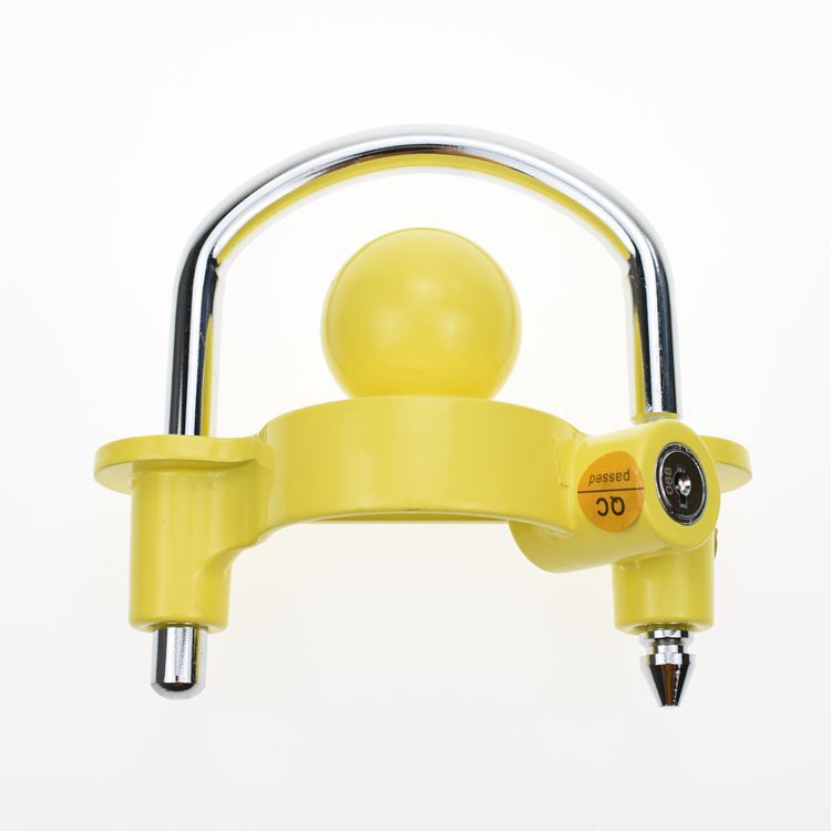 Cerradura de remolque en stock para venta directa, cerradura de cesta, equipo de tráfico, dispositivos de bloqueo de remolque, cerradura de cubierta de bola de alta calidad, accesorios de bloqueo.