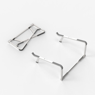 Laptop Stand Desktop Aluminum Alloy Storage Heightening Tablet Bracket Cooling Folding Portable Cross-Border Wholesale