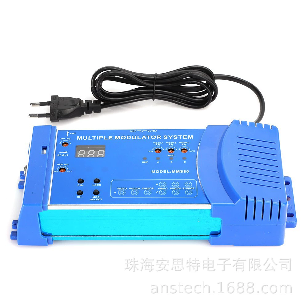 Система нескольких модуляторов домашний модулятор мультиплексный телевизионный модулятор MMS80