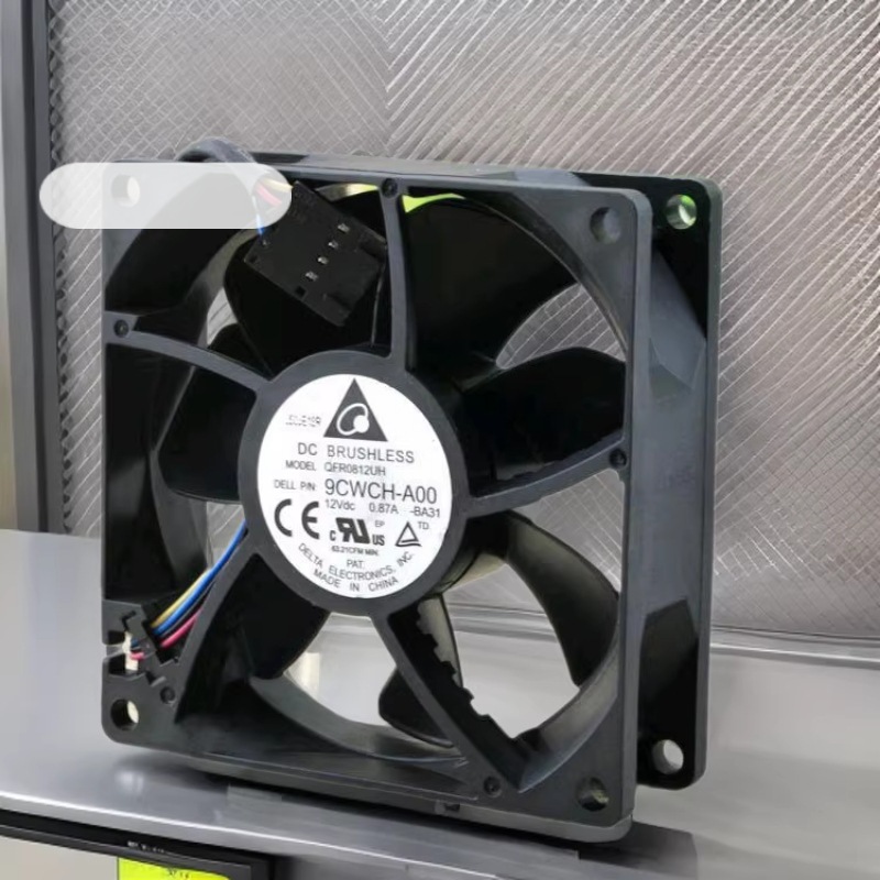 8CM 台达/DELTA QFR0812UH 9CWCH-A00 12V 0.87A 4线PWM 风扇