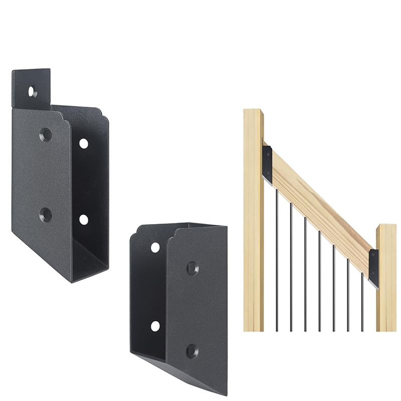 Heavy Duty Deck Railing Stair Connector Metal Railing Brackets for…