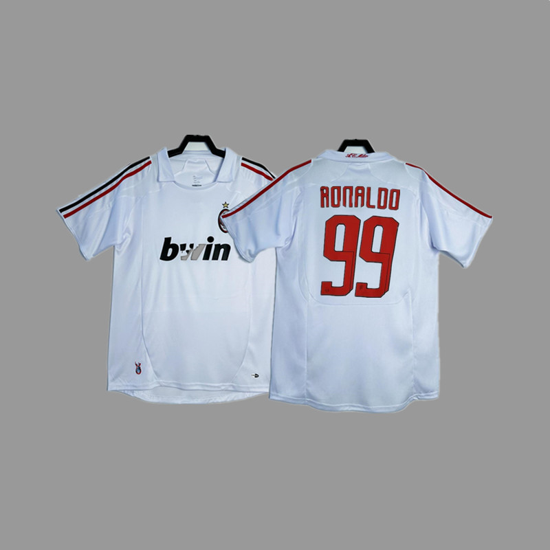 ACレトロユニフォームサッカー服マルティーニパトインザジシェフチェンコガトゥソネスタユニフォーム|undefined