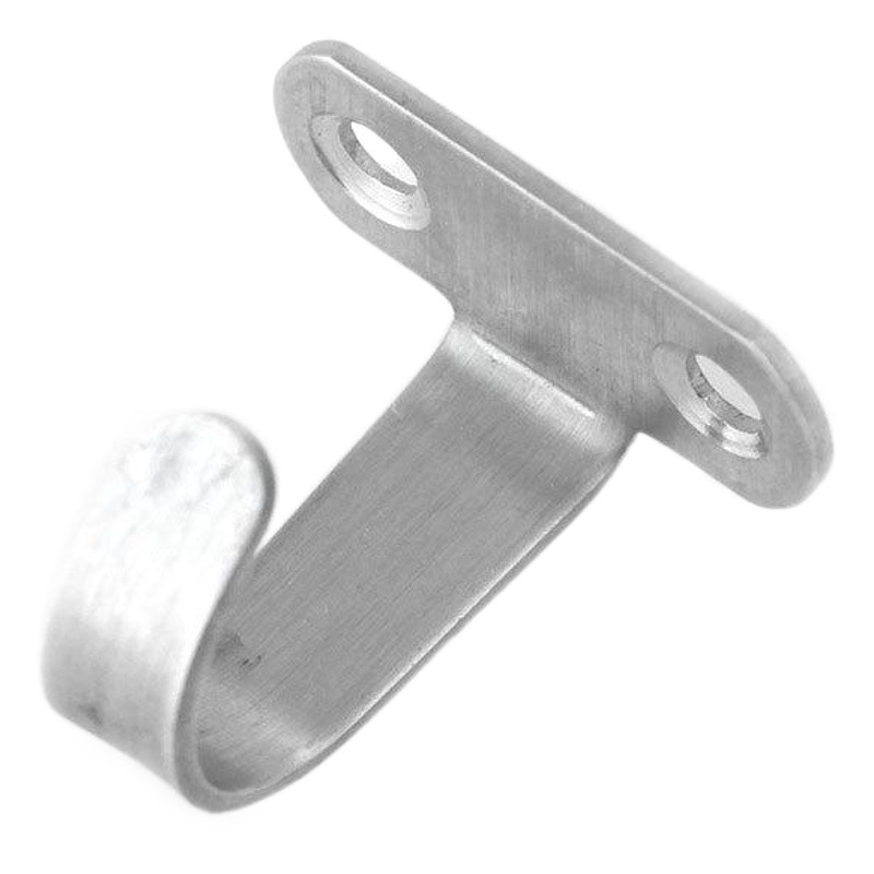 Gancho de acero inoxidable gancho único gancho superior gancho de abrigo armario gancho superior gancho ventilador gancho en forma de j