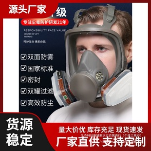 Gas Mask Cover Gas Mask Full Face Dustproof Welding Breathing Spray Paint Protection Pesticide Poison Gas