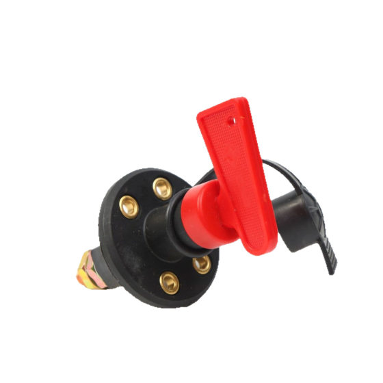 Factory direct RV ship 4-hole battery power-off switch battery key switch cut-off power isolator