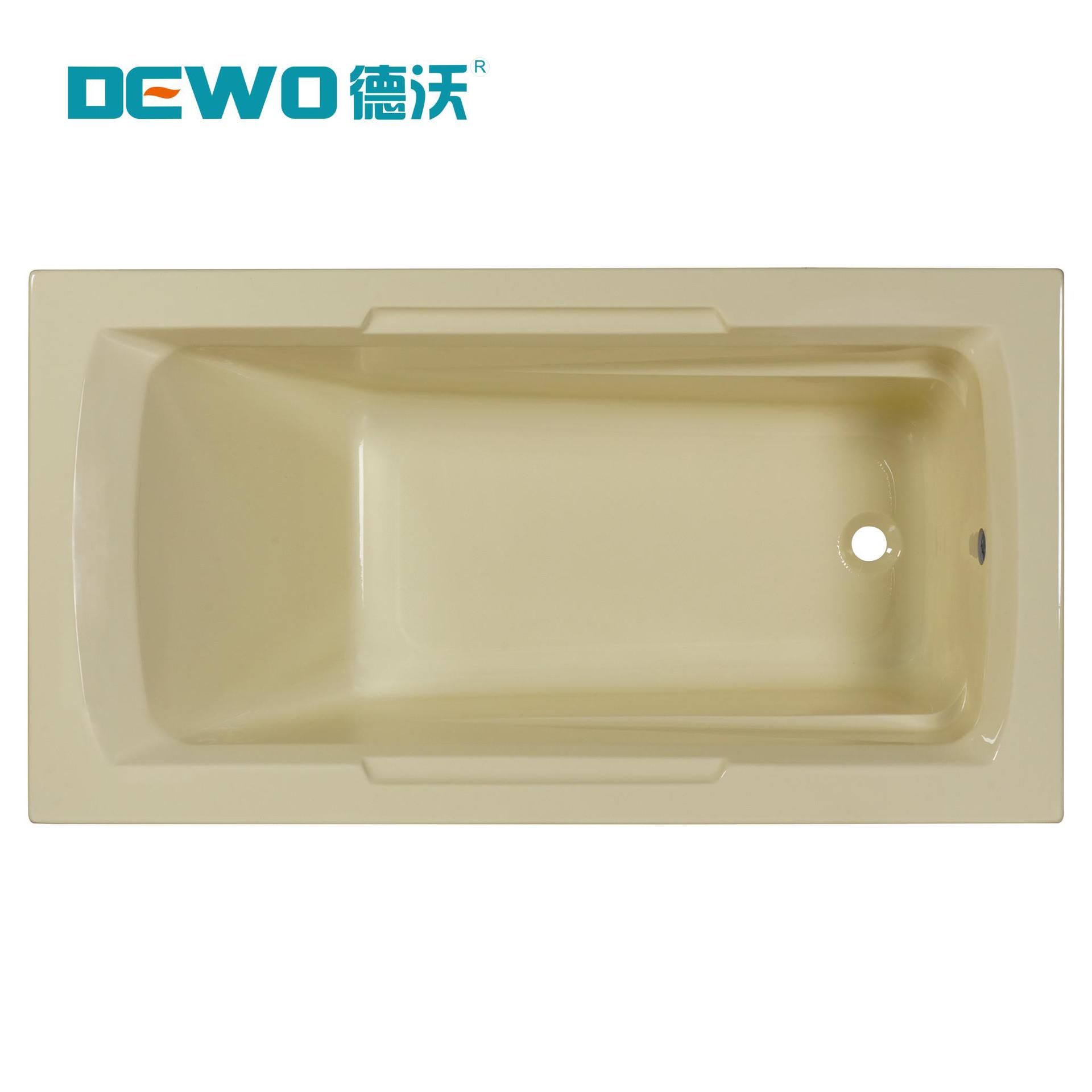 Devo bathroom factory design acrylic design sense massage adult multi-size bathtub