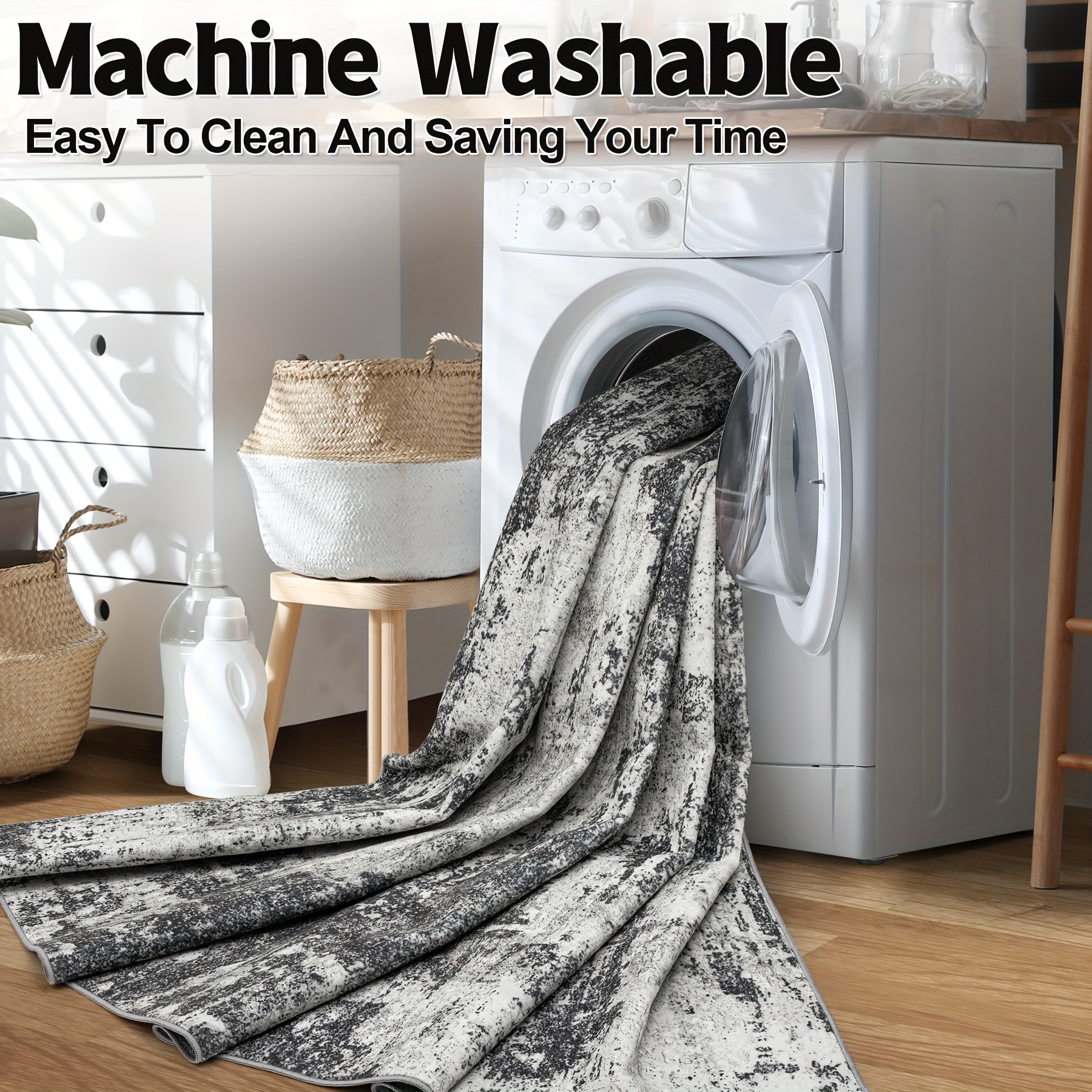 Alfombras plegables de sala de estar retro lujoso alfombras antideslizantes de lana de cristal sofá doméstico alfombras de mesa de té exclusivas transfronterizas