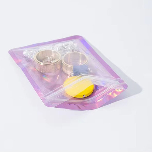 Fragment laser self-adhesive bag OPP transparent self-adhesive laser self-sealing plastic bag Small bag 50 price