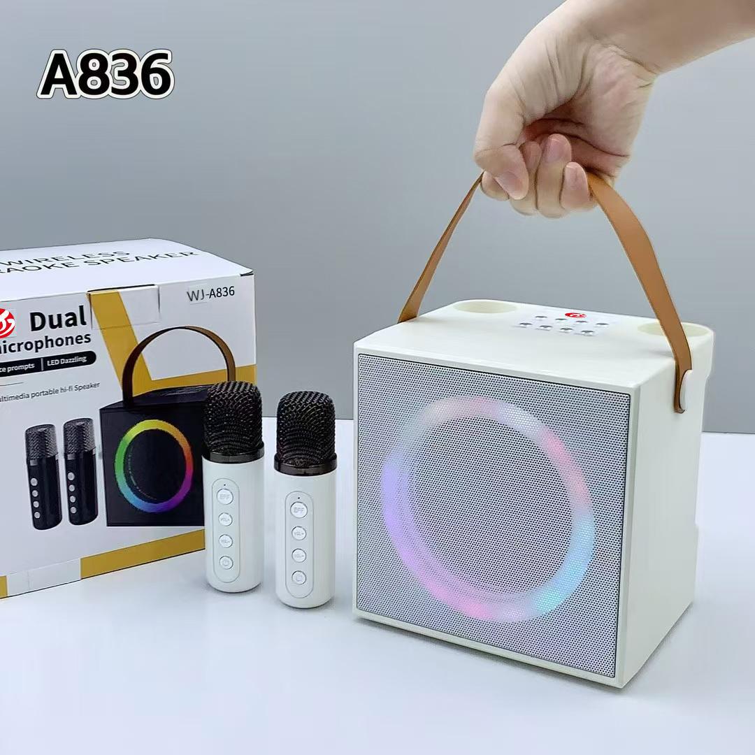 Hifi Home Theater Universal Karaoke Device Microphone Bluetooth Speaker Outdoor High-Volume All-In-One Machine Ys203