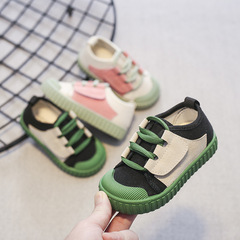 Soft-soled baby shoes for learning to walk, small children canvas shoes for boys and girls, spring and autumn baby shoes for infants, children's shoes, baby shoes