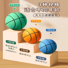 国境を越えた卸売サイレント pu パットボール弾性小さなボール子供用サイレントバスケットボール屋内シューティングおもちゃサイレントボール