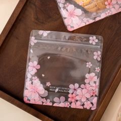 食品密封袋鮮度保持透明旅行食品保存包装防水プラスチック密封袋ジッパータイプ自立