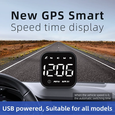 GPS speed and mileage display, Vehicle HUD