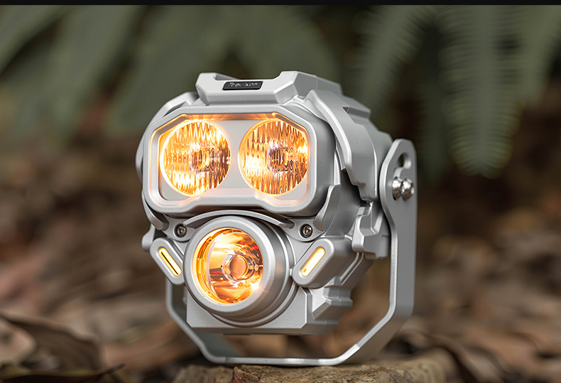 Tequison high-power clover-shaped spotlights for off-road vehicles, A-pillar guards, modified auxiliary spotlights