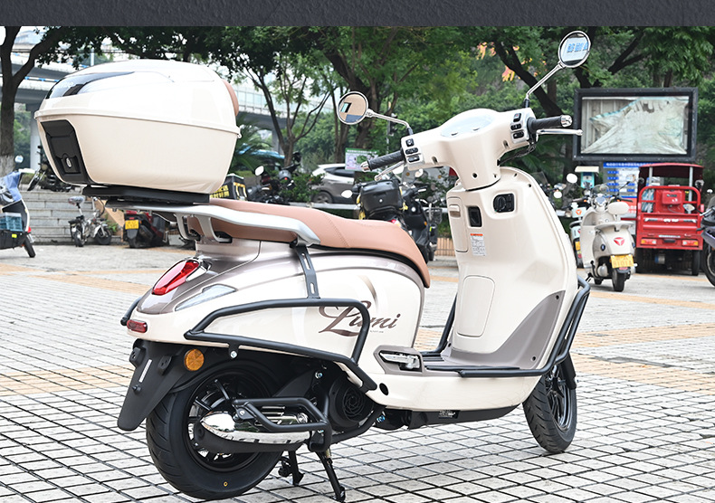 Suitable for Haojue Suzuki Lumi125 Bumper Front and Rear Exhaust Anti-Fall and Anti-Collision Guard Bar Modification Accessories