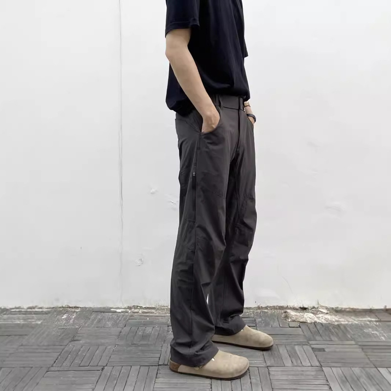 Summer light American 3D three-dimensional tailoring machete zipper god pants deconstruction cool soft shell assault pants