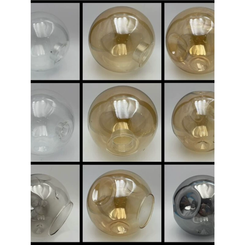 Magic Bean Molecule g9 винт круглый сферический абажур аксессуары янтарный дымчато-серый люстра для гостиной спальни стеклянный корпус