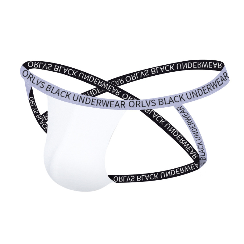 ORLVS four-strap thong gay breathable Bikini Sports men's T pants sexy low waist OR6104