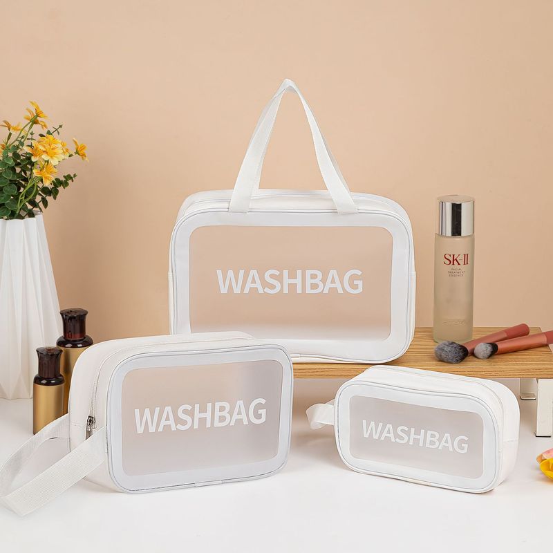 新しい便利な乾湿分離女性用化粧品バッグ防水トイレタリーバッグ大容量旅行水泳トイレタリー収納袋|undefined